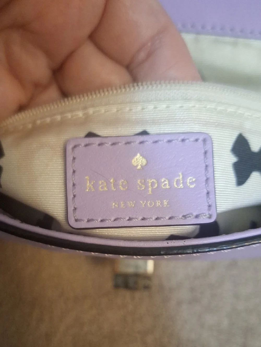 Kate Spade Lavender Lilac Purple Crossbody